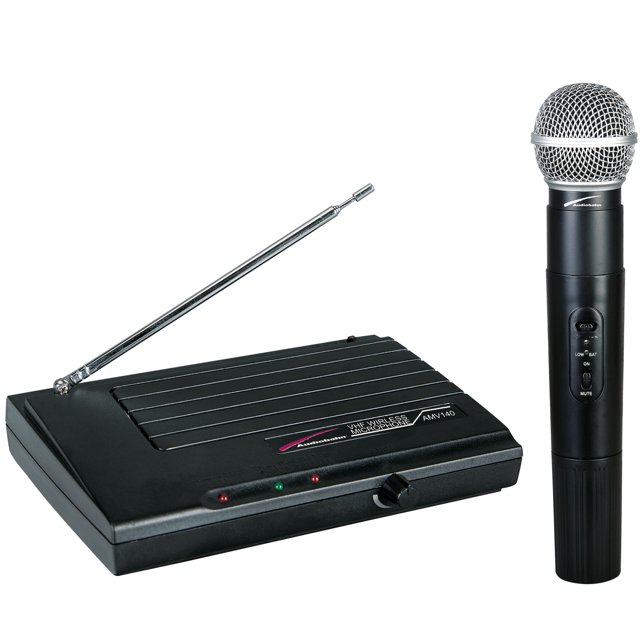 Micrófono Inalámbrico VHF Audiobahn AMV140