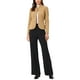 thumbnail image 2 of CHAQUETA CORTA DE LANA PARA MUJERES CON PEPLUM INSPIRADA EN CHIC S MARRONES, 2 of 5