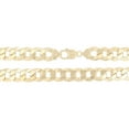 thumbnail image 2 of Decadence Solid 14K Yellow Gold Plated Silver 12.50mm Cuban Curb Chain for Men with Lobster Claw Clasp | 28" Necklace | 925 Curb Necklace For Men and Women, 2 of 5
