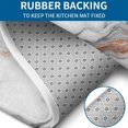 thumbnail image 4 of White Marble Copper Line Pattern Bathroom Rugs Sets 3 Piece,Toilet Cover Set,Absorbent Non Slip Bathroom Mats Sets with U-Shaped Contour Rug Toilet Rug Set, 4 of 5
