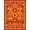Red Multi, Pattern 3, variant on ODIKA Bathroom Way Painterly Asymmetrical Flowing Forms Scattered Stairs for Playroom, Bedroom, Reading Nook, Pet Friendly & Kids Safe Play