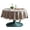 Brown, variant on Round Rustic Tablecloth Farmhouse Striped Cotton Linen Tablecloth with Tassel Heavy Duty Table Cover for Kitchen Dinning Tabletop Christmas Decoration