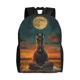 thumbnail image 1 of Fotbe Sunset Prairie Meditating Horse Mochila de Viaje para Laptop, Mochila Ejecutiva Delgada y Resistente 15.6", 1 of 8