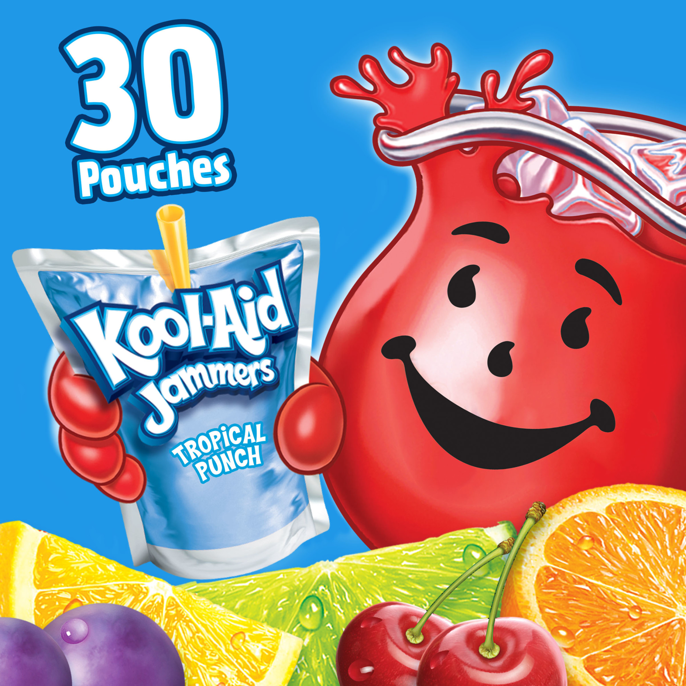 3 pack) Kool-Aid Jammers Tropical Punch Flavored Drink Value