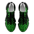thumbnail image 5 of Lime Leopard Print Walking Shoes for Men Woman Lightweight Tennis Fashion Elastic Sports Shoes Cushion Basketball Shoes, 5 of 7