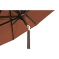 thumbnail image 4 of Simply Shade Catalina 108" Octagon Push Button Tilt Umbrella - Bronze/Beige, 4 of 8