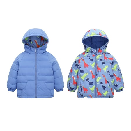 

Vikakiooze Toddler Girls Winter Cartoon Windproof Coat Hooded Warm Outwear Jacket