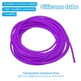 thumbnail image 3 of Uxcell Rubber Cord Tube, 16ft Hollow Tubing 2mm OD 1mm ID for DIY Craft, Purple, 3 of 6