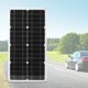 thumbnail image 4 of Panel Solar Monocristalino, Cargador Solar Dual USB Para Coche De 12 V/5 V, 25 W, 18 V Con 4 Ventosas Para Coches, Camiones, Caravanas, Barcos, Motocicletas, 4 of 7