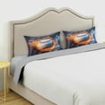 thumbnail image 5 of Coolnut Ice Fire Baseball Satin Pillowcase for Hair and Skin Silk Pillowcase Soft Sleeping Pillow Covers Smooth Cooling Pillowcase with Envelope Closure Size Standard 20x26 in Home Decor Gifts, 5 of 7