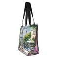 thumbnail image 6 of Japuie Parisian Cafe With Eiffel Print Women's Crossbody Tote Handbag,Shoulder Bag,Casual Tote,Satchels Crossbody Purse,Top-handle Tote Handbag,for Travel College Work, 6 of 7