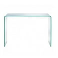 thumbnail image 2 of Take me Home Furniture - Waterfall Glass Large Console Table  H30"xW32"x D14", 2 of 4