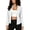 White, variant on IUYRTFE Women's Long Sleeve Open Front Blazer with Lapel Collar Slim Fit Casual Work Jacket