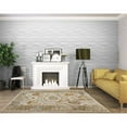 thumbnail image 3 of Alcantras 3x5 Low Pile Distressed  Oriental Area Rug  397 in Cream Beige, 3 of 6
