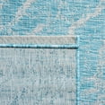 thumbnail image 4 of SAFAVIEH Courtyard Ruth Abstract Indoor/Outdoor Area Rug, Aqua/Grey, 8' x 10', 4 of 8