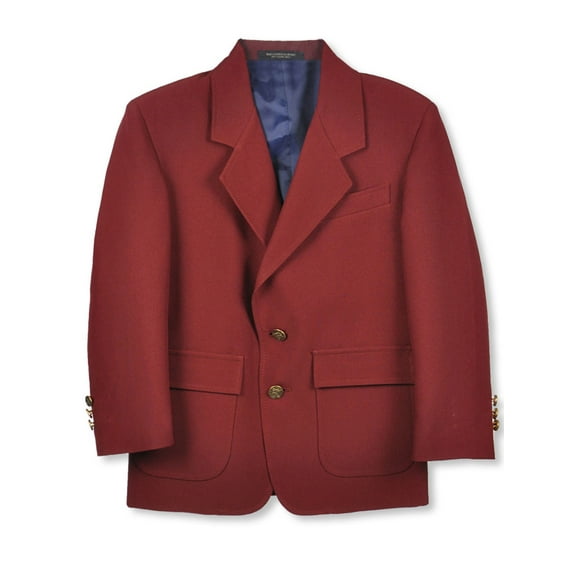 Rifle Boys’ Single-Breasted School Blazer Color: burgundy Size: 5