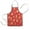 Red Christmas Gingerbread-1, variant on Red Christmas Gingerbread Man Pattern Kids Aprons for Girls and Boys,Adjustable Neck Strap Toddler Aprons for Kids Cooking Baking