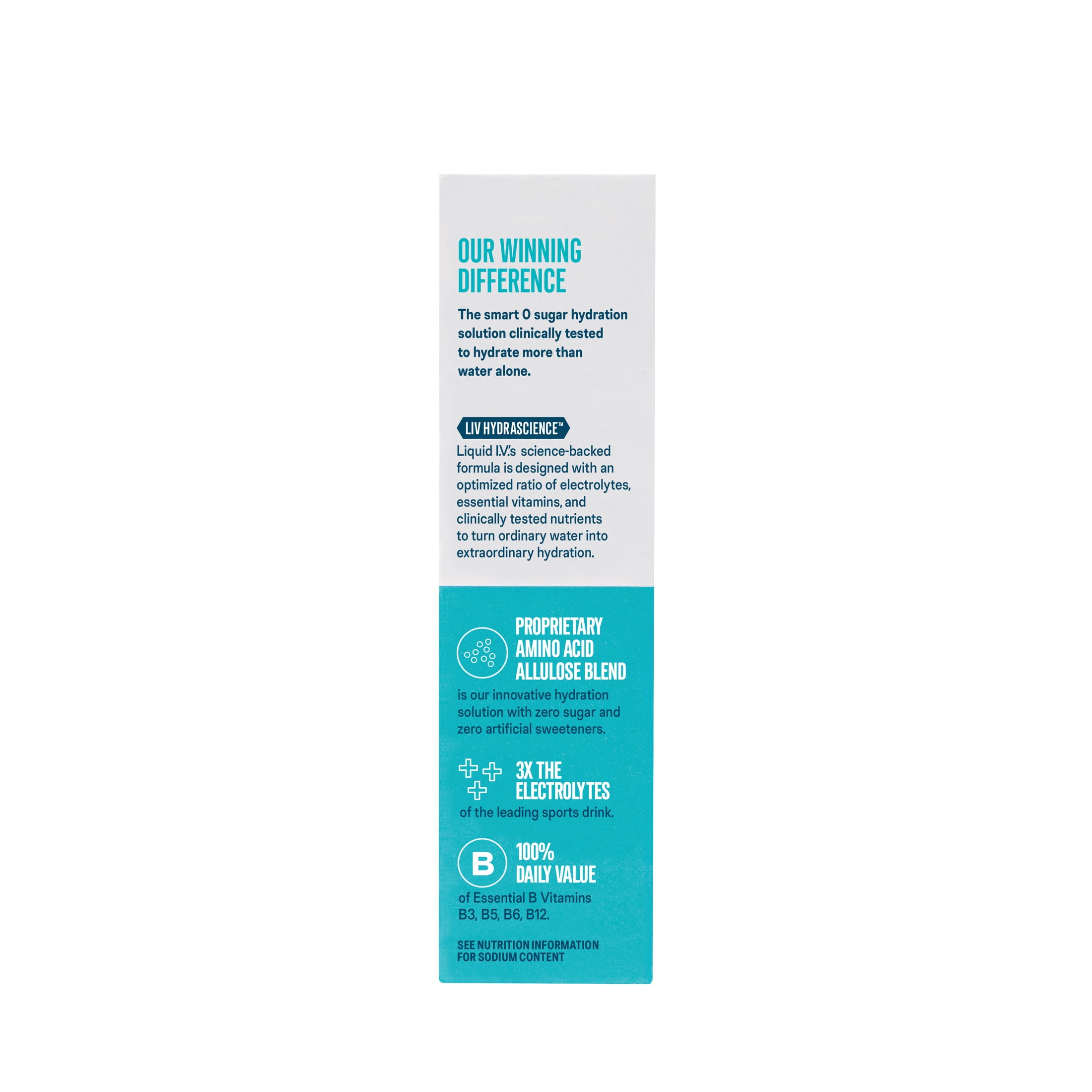 Liquid I.V.® Ring Pop Cherry Hydration Multiplier® Sugar-Free Electrolyte Powder Drink Mix, 6 Count Packets