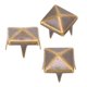 thumbnail image 3 of 100 Remaches Cuadrados de Cobre y Latón de 9MM ANGGREK para Decoración de Cuero Manualidades 100 juegos, 3 of 8