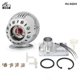 thumbnail image 1 of Silver/Black SSQV/SQV 4 SEQUENTIAL STYLE 2.5" ADAPTER FLANGE EXHAUST VALVE TURBO BOV HU-SQV4~3805, 1 of 1