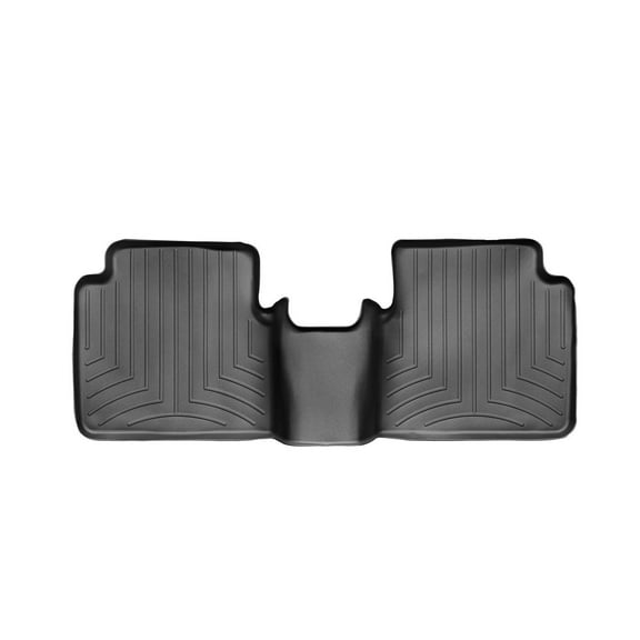 WeatherTech Custom Fit FloorLiners compatible with 1998-2002 Honda Accord - 2nd Row, Black