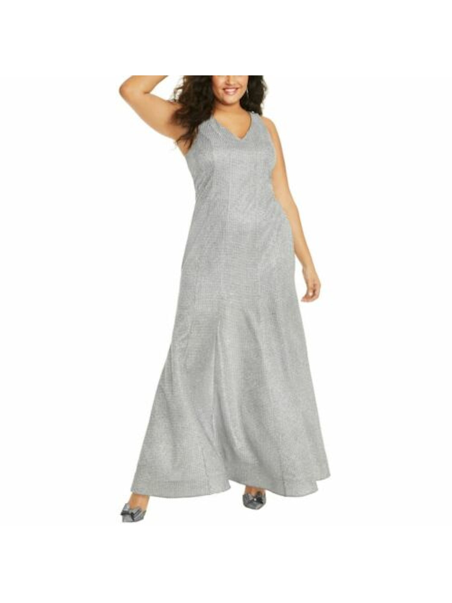sequin hearts gown