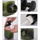 thumbnail image 4 of 2 Pcs 250ml (8.5oz) Empty Pump Bottles (Green + Brown), 4 of 5