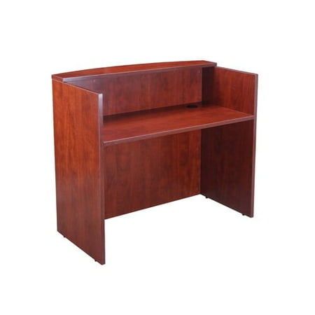 - Boss Office Products Rectangular Reception Desk