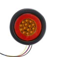 thumbnail image 1 of Luz de freno Led para coche, lámpara antiniebla redonda Retro de 12-24v, luz trasera de 32led para remolque Rv, 1 of 5