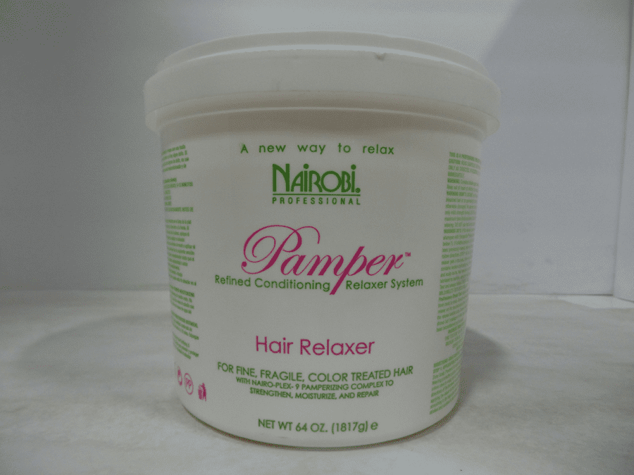 Nairobi Pamper Hair Relaxer 64 Oz Walmart Com