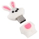thumbnail image 1 of Memoria USB 2.0 de dibujos animados, memoria USB con forma de conejo, memoria USB portátil, accesorio de disco U de 16 GB, 1 of 12