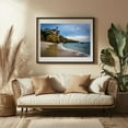 thumbnail image 3 of Woods Cove - Laguna Beach California Photography Black Framed Wall Art Print 16 x 24 inches, 3 of 4