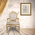 thumbnail image 3 of Harper, Ethan 12x14 Gold Ornate Wood Framed with Double Matting Museum Art Print Titled - Chandelier Schematic IV, 3 of 4