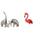 thumbnail image 1 of Juego De Figuras De Cerámica De Elefante Y Pájaro, Esculturas De Animales únicas, Adornos Para El Hogar, Estantería, Decoración De Jardín, Regalo Coleccionable Para Vacaciones., 1 of 8