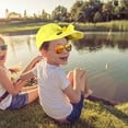 thumbnail image 2 of Miangastore 1PC Fan Sun Solar Energy Storage Hat Children with Switch, 2 of 8