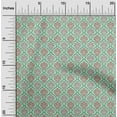 thumbnail image 2 of oneOone Georgette Viscose Mint Green Fabric Asian Suzani Craft Projects Decor Fabric Printed By The Yard 42 Inch Wide, 2 of 5
