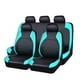 thumbnail image 1 of Funda de asiento de coche de una sola línea con rombos acolchados y bordados en cuero sintético y cuero sintético para Europa y Estados Unidos, 1 of 5