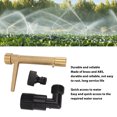 thumbnail image 3 of Llave De Válvula De Acoplamiento Rápido, Llave De Válvula De Acoplamiento Rápido De Latón Multiusos G3/4 Duradera Para Riego Por Aspersión De Jardín, 3 of 7