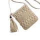 thumbnail image 1 of Bolso tejido de paja NikouMX hecho a mano para playa, 1 of 5