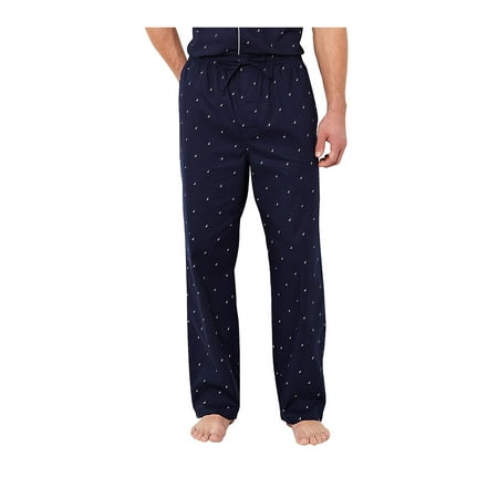 Nautica Men's Signature Pajama Pants Blue Size Medium