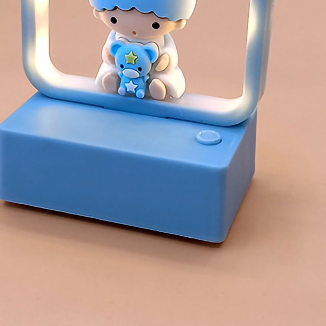 Lámpara de luz, luz nocturna, lámpara de noche con forma linda, dormitorio para niños, juguetes iluminados, tecnología avanzada
