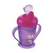 BeeBaby twin handle hard spout sipper double colour 180ML / 6Oz. -Purple