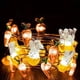thumbnail image 5 of Lámpara de Cobre con Forma de Conejo y Zanahoria para Pascua, Decorativa, con Forma de Cáscara de Huevo y Led, 5 of 6