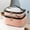 Rose 6659, variante sur Liquidation! Trousse Cosmétique à Double Couche Couleur Unie Transparente Lavage Portable INS Mode Voyage Portable Grande Capacité Sac de Rangement Liste de Souhaits Aubaines du Jour #75