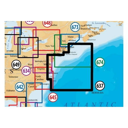 Platinum Plus New Jersey Delaware and North Atlantic Marine Digital Map
