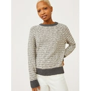 Free Assembly Women’s Raglan Stripe Sweater