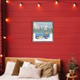 thumbnail image 3 of Stupell Industries Farmhouse Winter Pups & Truck Gray Floating Frame Canvas Art, 18 x 18, by Paul Brent, 3 of 8