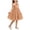 Z4-Coffee-MKOSPLRT easter day outfits, variant on MKOSPLRT Toddler Tutu Dress Little Girls Cross Neck Summer Flower Dresses Casual Party Tulle Sundress for Kids Coffee 1-2 Years