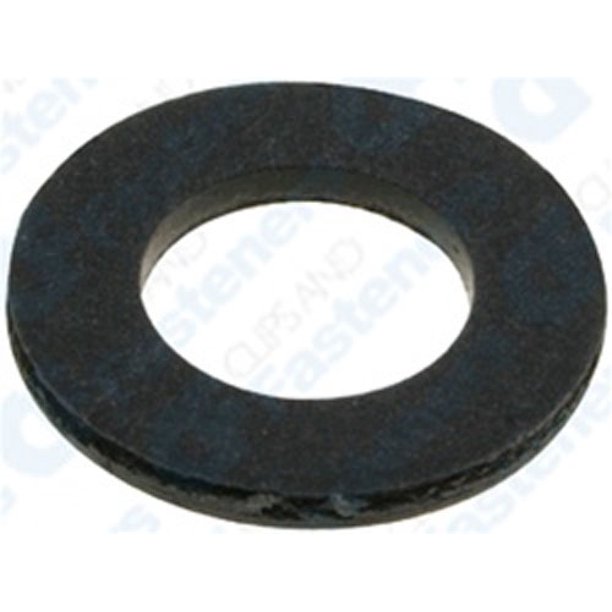 50 Black Fibre Oil Drain Plug Gaskets 12mm I.D. 22mm OD