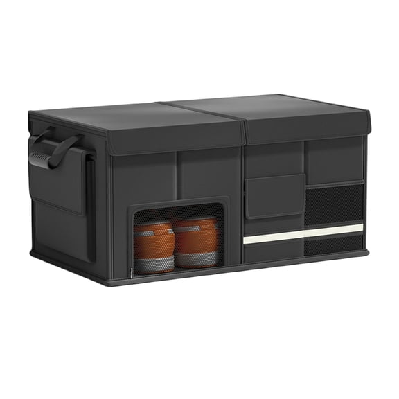 Folding Storage Cloth Trunk Organizer for Vehicle Car Storage Bag with Easy Design and Construction